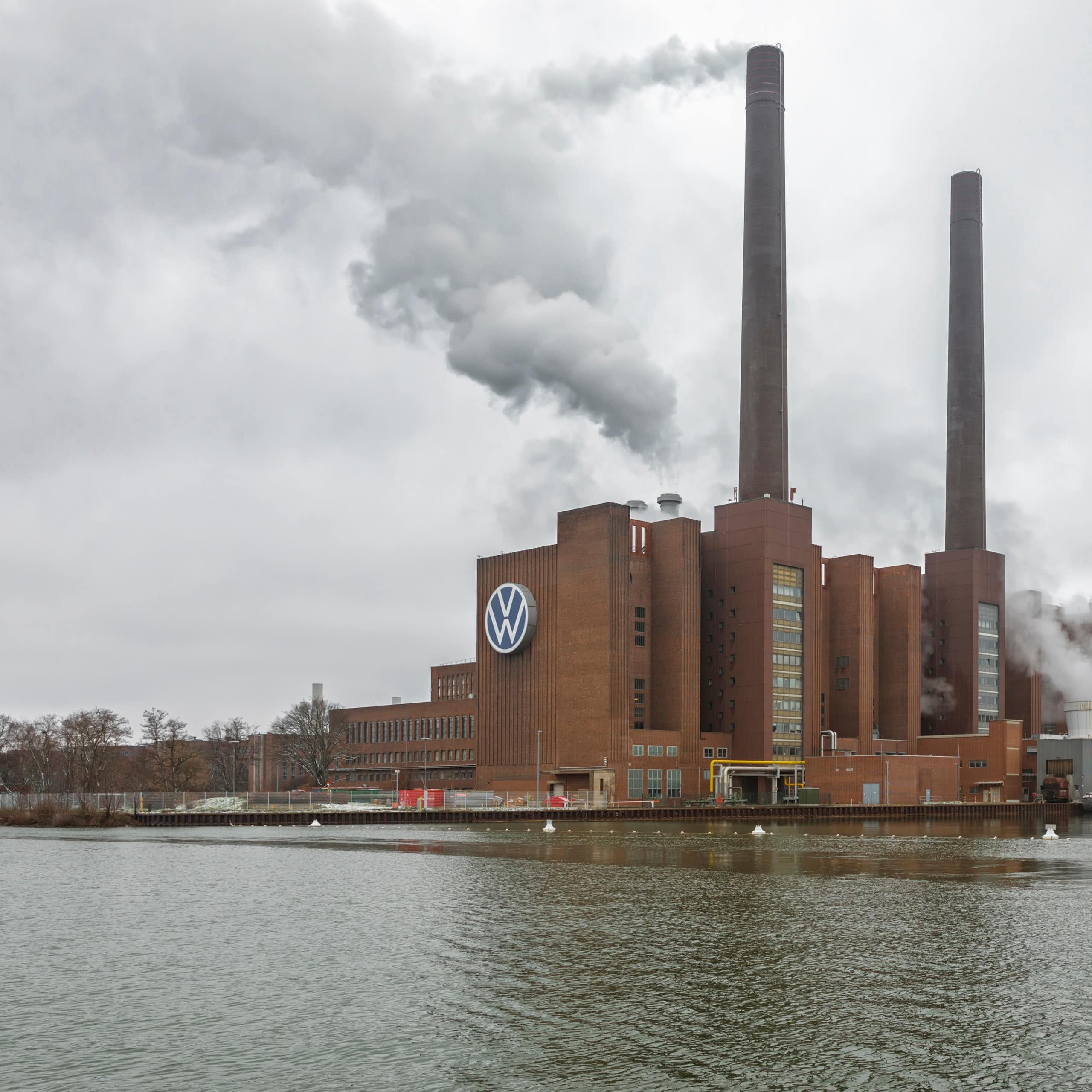 The power station at a Volkswagen plant in Germany