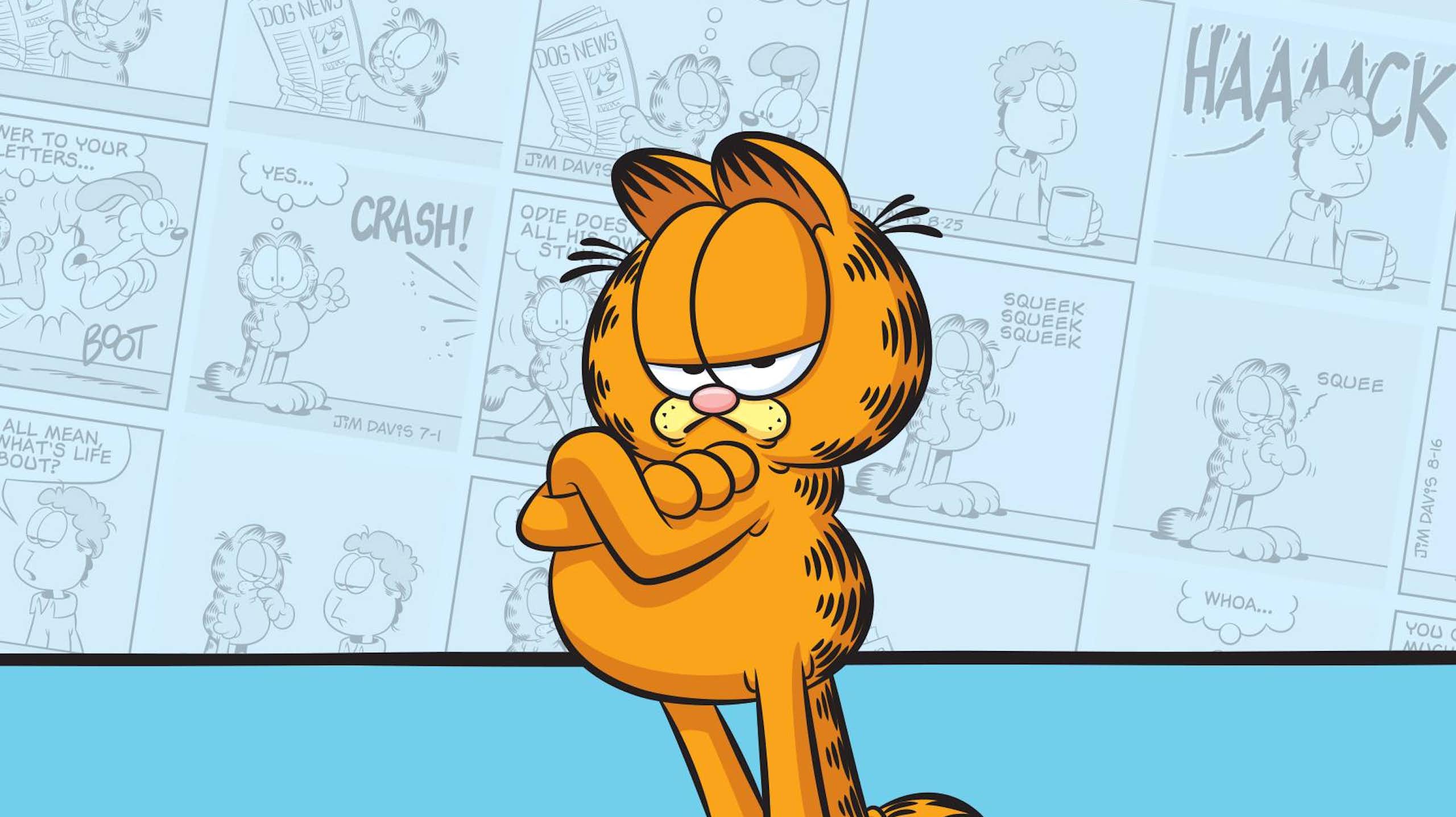 Mistério resolvido: porque o Garfield é laranja